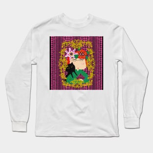 Yayoi Kusama X Frida Kahlo Long Sleeve T-Shirt